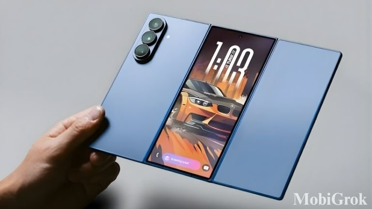 This is the Galaxy Z TriFold! Samsung Revolutionary 10-Inch Foldable