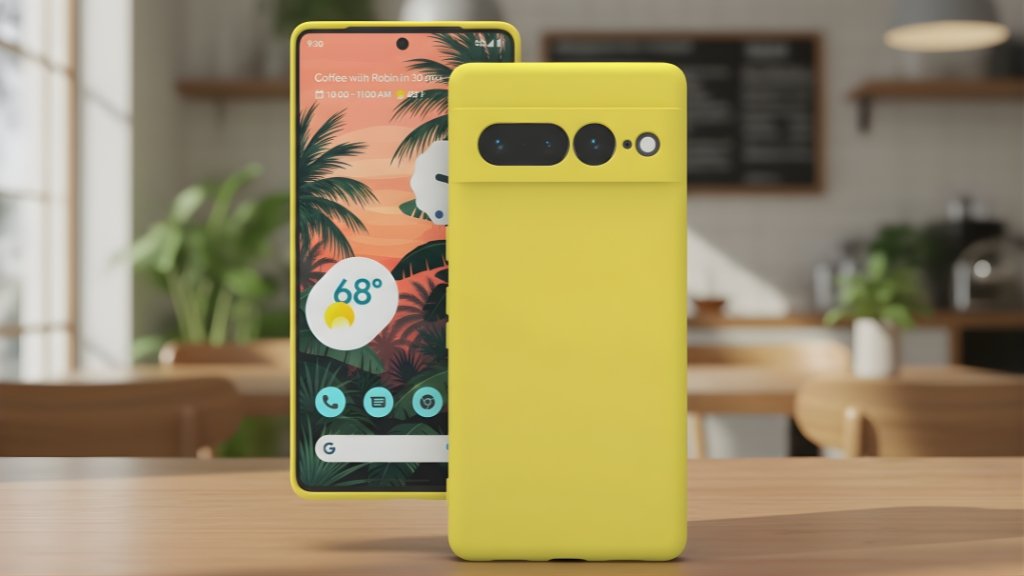 YATWIN Pixel 7 Pro Silicone Case — Grip, Fit &amp;amp;amp; Wireless Charging Tested