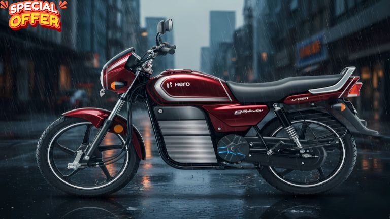 Hero Splendor Electric powerful new automobile