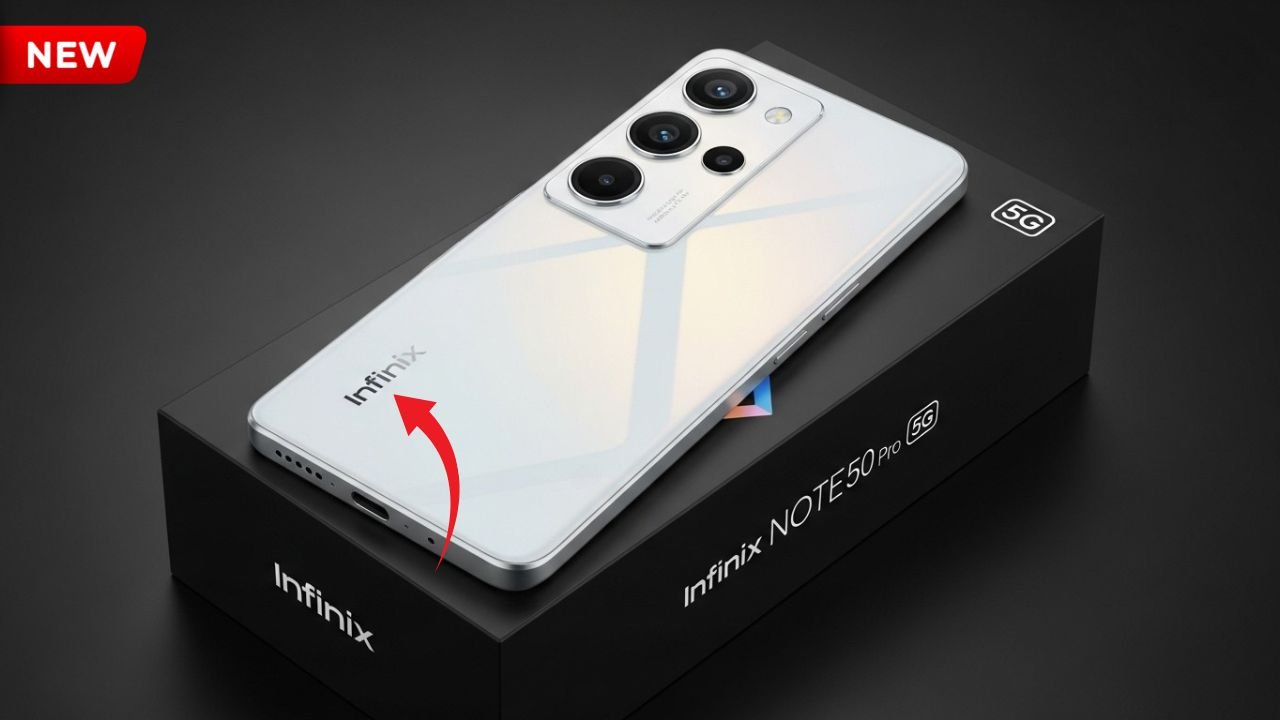 Infinix Note 50 Pro 5G launched