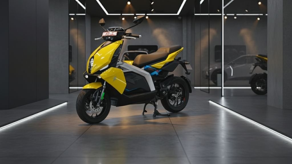 Hero Hybrid Scooter